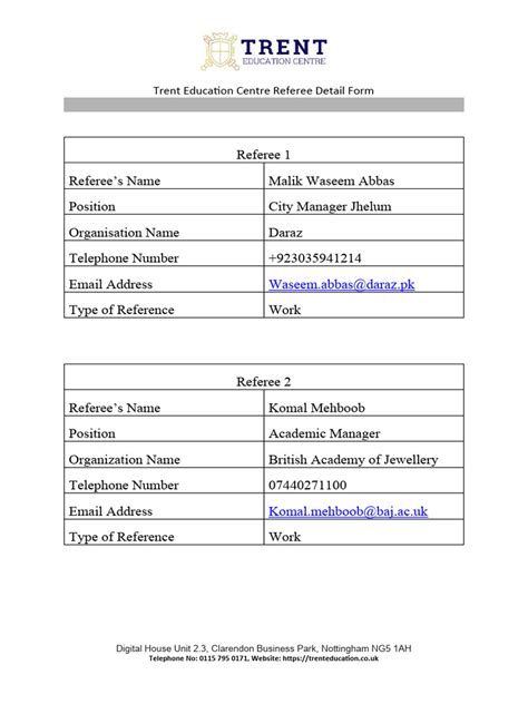 Image result for Reference Code Form