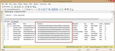 How to Decrypt Column in SQL Server 的图像结果