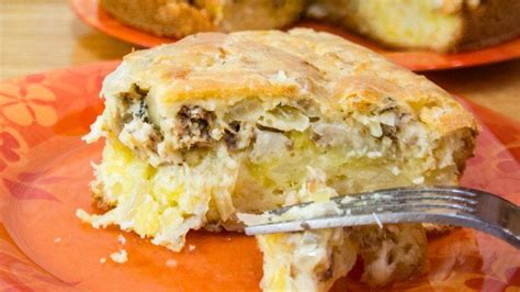 Пирог с рыбой и картошкой, как приготовить с рыбными консервами в духовке
