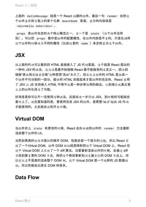 React Tutorial 的图像结果