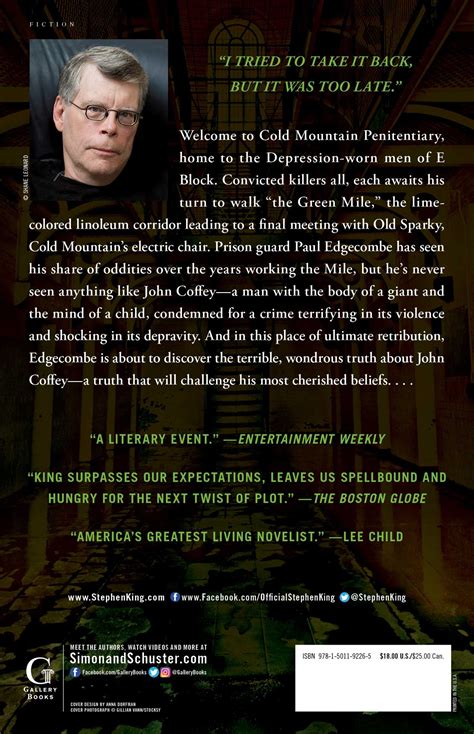 The Green Mile | Book by Stephen King | Official Publisher Page | Simon ...