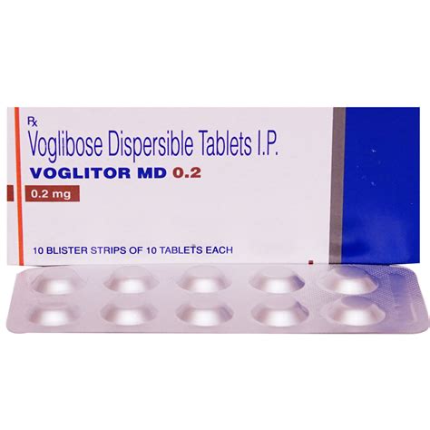 VOGLITOR MD 0.2MG TABLET Price, Uses, Side Effects, Composition ...