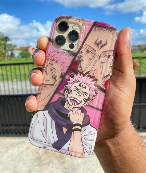 Holographic JJK Sukuna Case – Phoneguard.in