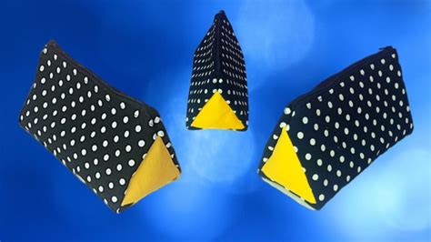 Image result for Zippered Pencil Case Pattern Triangle