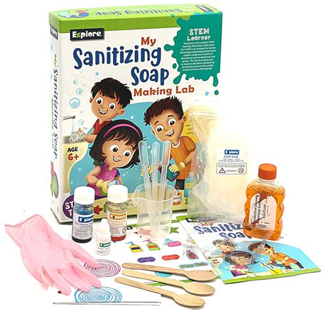 Buy Explore.. | STEM Learner | My Sanitizing Soap Making Lab (Learning ...