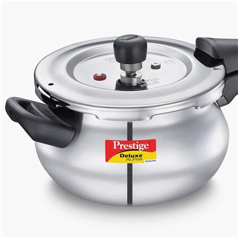 Buy PRESTIGE Deluxe Alpha Pressure Cooker with Lid from Prestige at ...