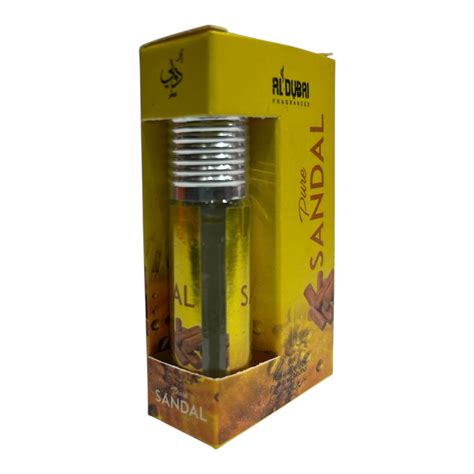 Al Dubai Sandal Attar Roll-On Perfume 6ml | Pure Sandalwood Alcohol-Fr ...