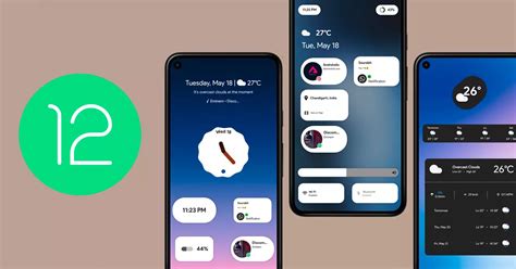 Android 12 Widgets 的图像结果