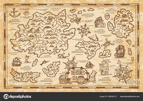 Old Pirate Maps