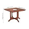 Porash Furniture Sheesham Wood 4 Seater Dining Table with 4 Chairs for ...