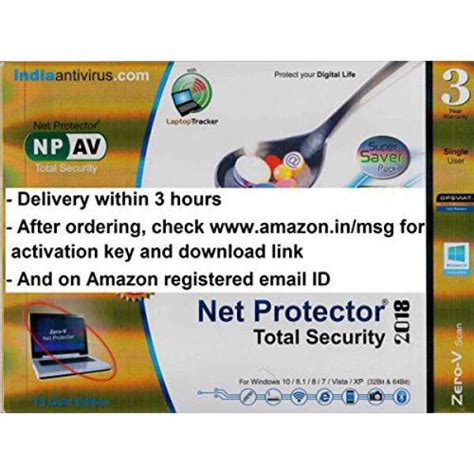 NPAV Net Protector Total Security 2018 1 PC 3 Years Antivirus Price in ...