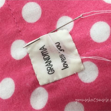 DIY Printable Fabric Labels | Easy Iron-On Method | Printable fabric ...