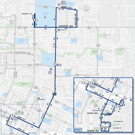 M4 - G Street Shuttle | Merced Transit Authority, CA - Official Website