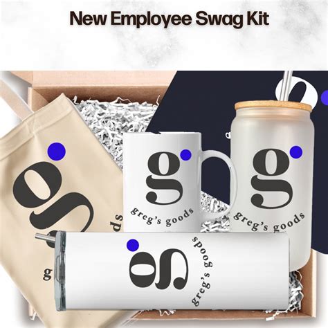 Custom New Employee Welcome Swag Kit Branded Gift Team Gift Employee ...