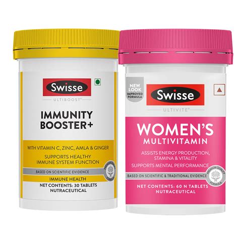 Swisse Ultiboost Immunity Booster+(30 Tablets) & Swisse Multivitamin f