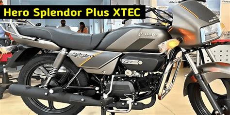 Hero Splendor Plus XTEC Price - Images, Colours & specs