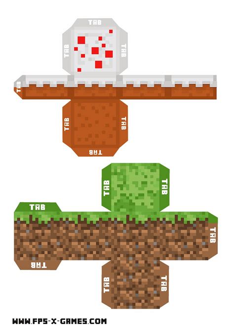 Minecraft Papercraft Printable