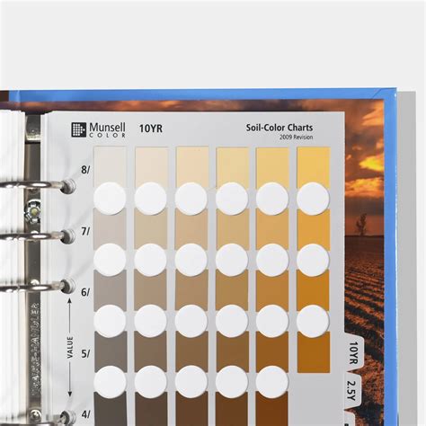 Munsell Soil Color Chart - Colorimetric Card for Accurate Soil Testing ...