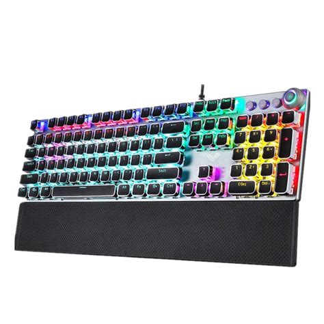 DySm Illuminated Gaming Keyboard Wired Laptop USB Mechanical Feel ...