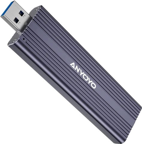Buy ANYOYO NVMe Enclosure, 10Gbps NVMe to USB Adapter USB 3.2 Gen 2, M ...