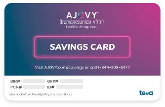 Savings Offer | AJOVY® (fremanezumab-vfrm) injection