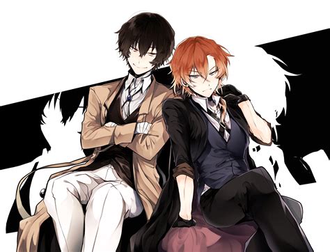 Bungou Stray Dogs: Chuuya & Dazai HD Anime Wallpaper