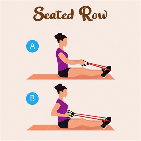 Resistance Band Seated Row