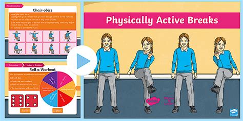 KS2 Move and Learn: Physically Active Breaks PowerPoint