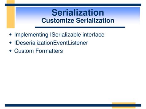 Image result for Serialization Process