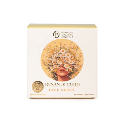Besan & Curd Face Scrub - 120 gm