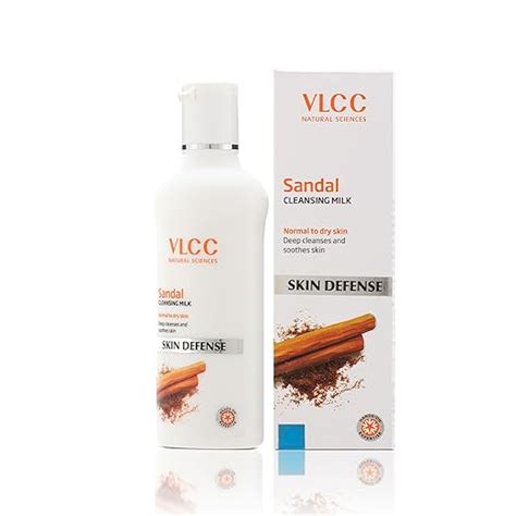 VLCC Sandal Cleansing Milk - 100ml - Deep Cleanses & Soothes Skin. With ...