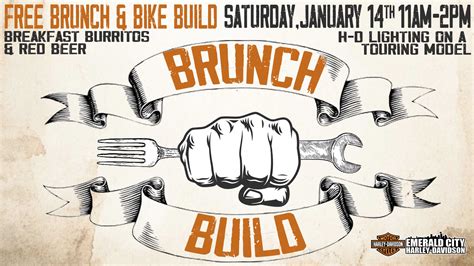 Emerald City Harley Davidson Brunch Build | Born To Ride Motorcycle ...