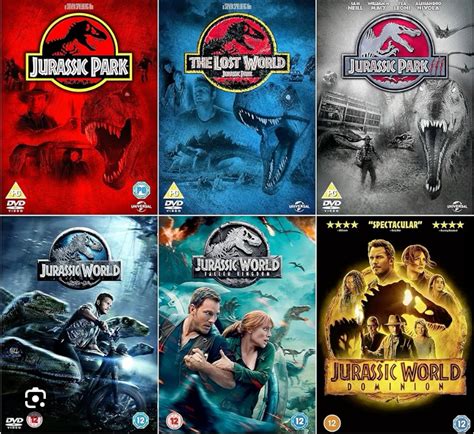 Jurassic Park Movie Collection Series
