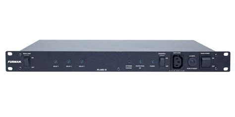 FURMAN PS-8RE III 10A Power Conditioner and Sequencer, 230V : Amazon.in ...