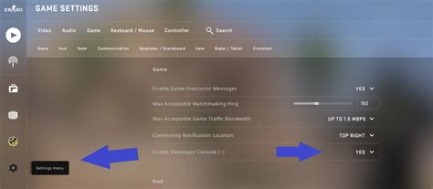 Image result for How to Turn On Developer Console CS GO
