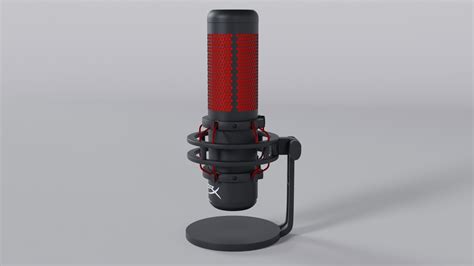 HyperX QuadCast Microphone 3D model | CGTrader
