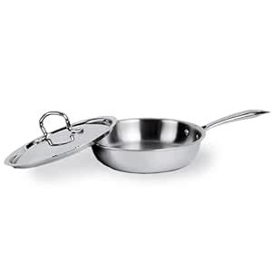 Buy Kuber Industries XtraDeluxe 1.5 litres Tri-ply Stainless Steel Fry ...
