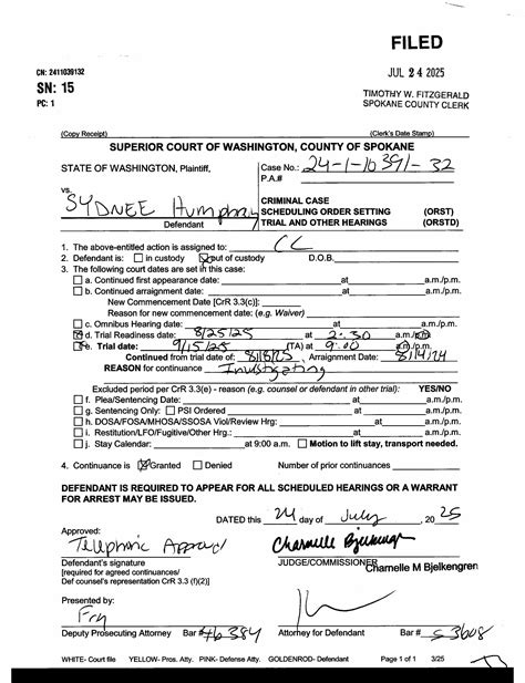 Spokane County Court Viewer