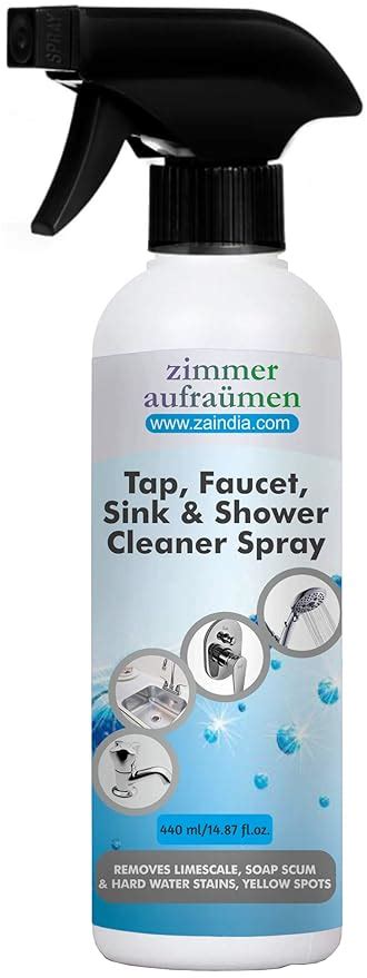 Zimmer Aufraumen Tap Cleaner Spray 450 ml for Bathroom, Kitchen Tap ...