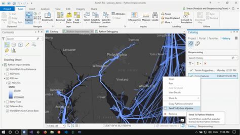 Using Python From Ai in ArcGIS 的图像结果