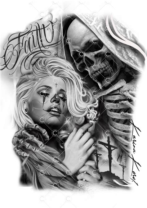 Chicano Drawings Art