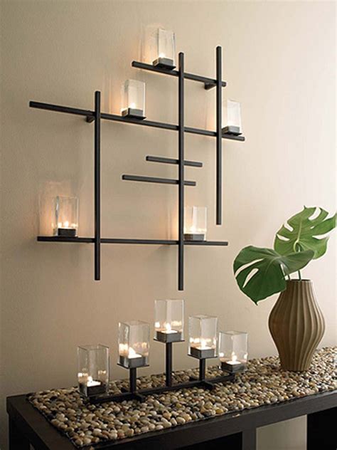 Metal Wall Candle Holder | Foter