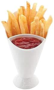 Buy QUIRK BOX Cone Dipping Plastic Cups for French Fries and Veggies ...