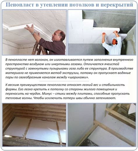 Утепление потолка в частном доме - almeg.ru