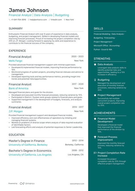 Non Chronological Resume