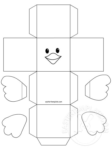 Image result for Paper Box Template Printable Easter