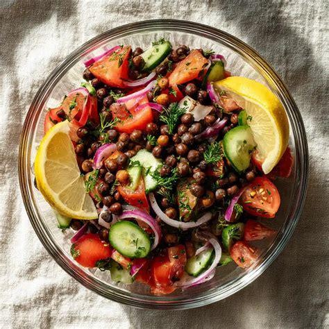 High-Protein Black Chickpeas Salad – Amazing Taste, 15g Protein Boost