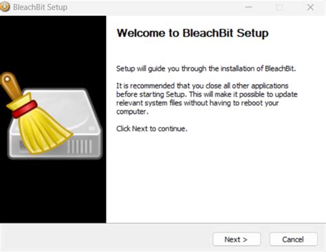 Install BleachBit 的图像结果