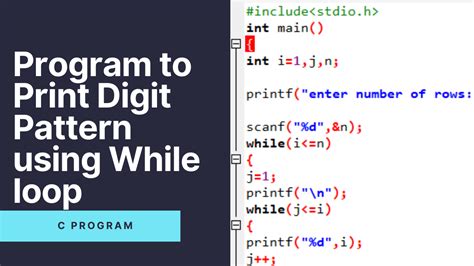 Image result for Pattern How to Make Using While Loop