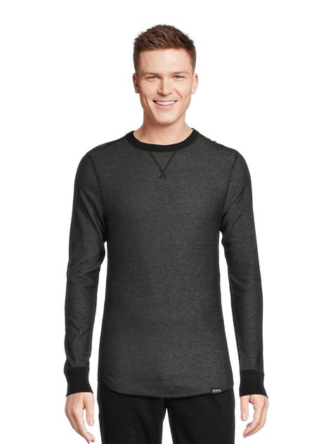 Hanes Originals men's Raschel Reversible Knit Thermal Top - Walmart.com